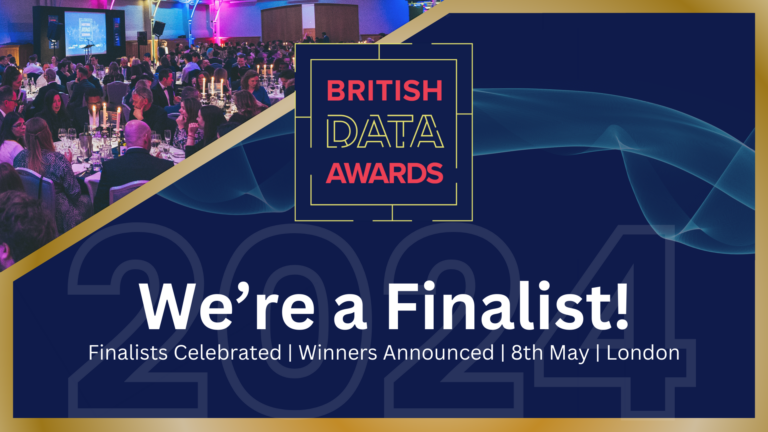 We’re a British Data Awards 2024 Finalist!